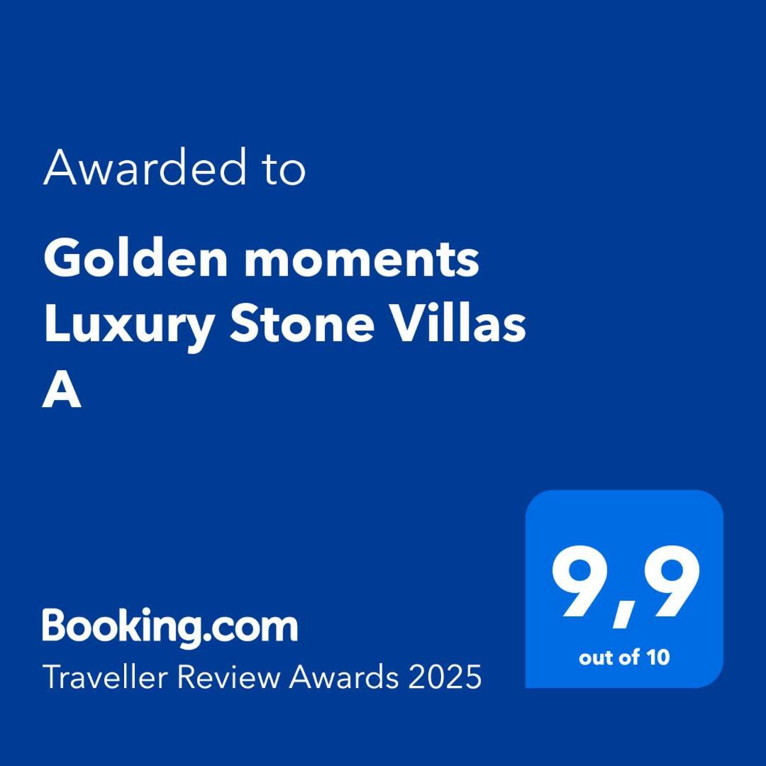 Golden Moments Luxury Stone Villas A Мессария Экстерьер фото